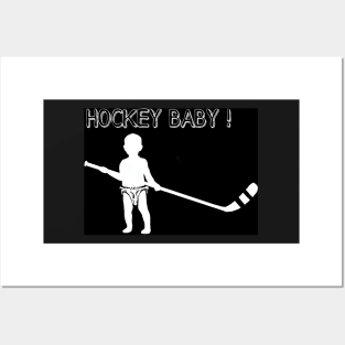 Hockey Baby Posters and Art